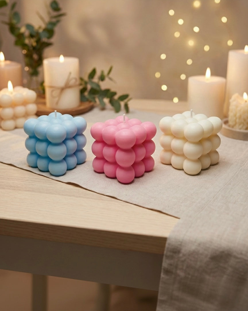 Bubble Candle 3 Pack
