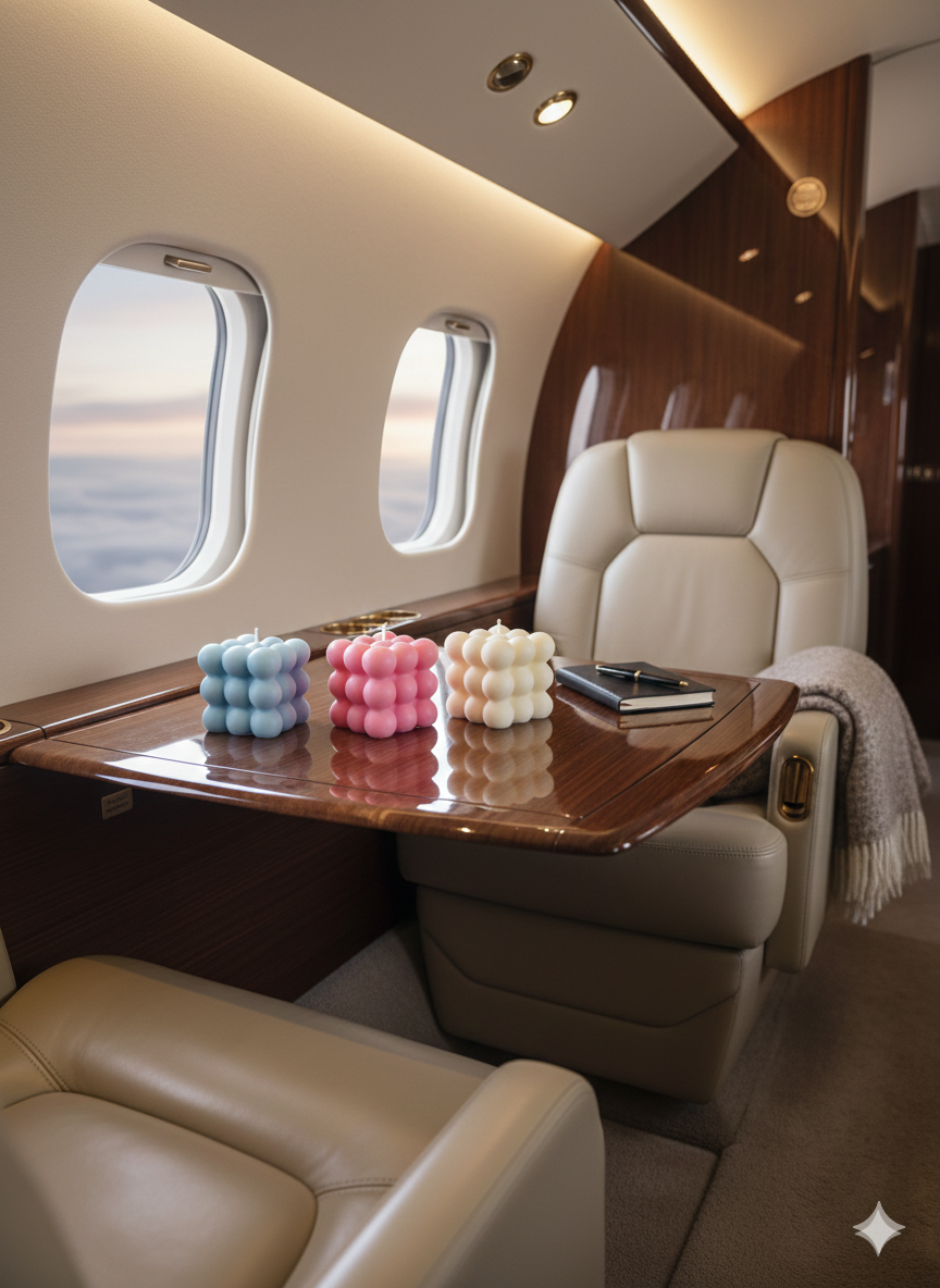 Bubble Candle 3 Pack